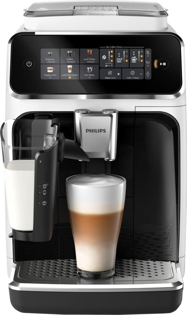 Philips Series 3200 LatteGo i hvid