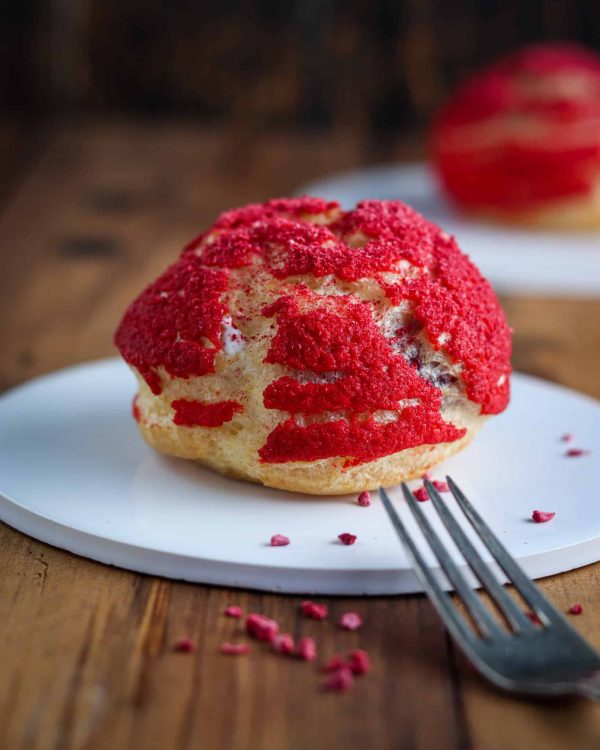 Choux au craquelin - Krakelerede vandbakkelser 2